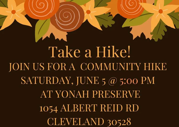 Chiropractic Clarkesville GA Take a Hike June 2021