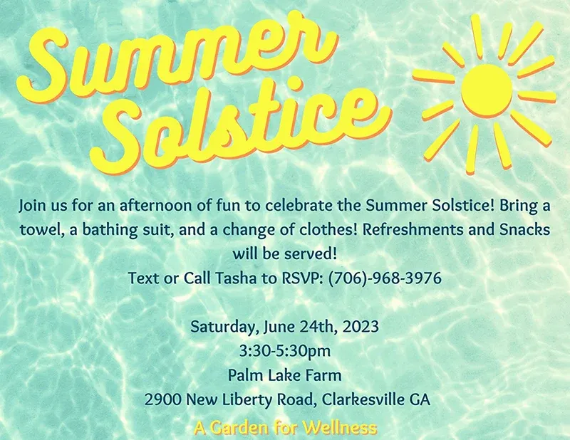 Chiropractic Clarkesville GA June 2023 Summer Solstice
