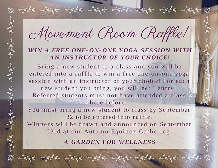 Chiropractic Clarkesville GA Movement Room Raffle